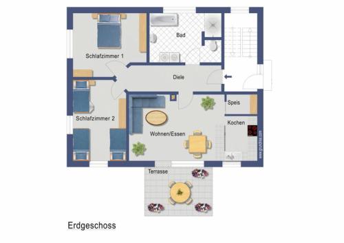 Appartements Apartment Haus Maria Waldblick Oberes Wiegenfeld 33 Burtenbach