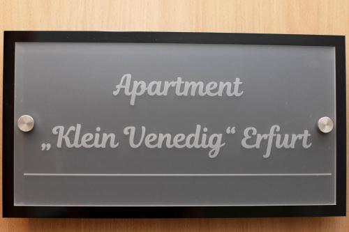 Appartement Apartment „Klein Venedig“ Erfurt Grünstraße 11 Erfurt