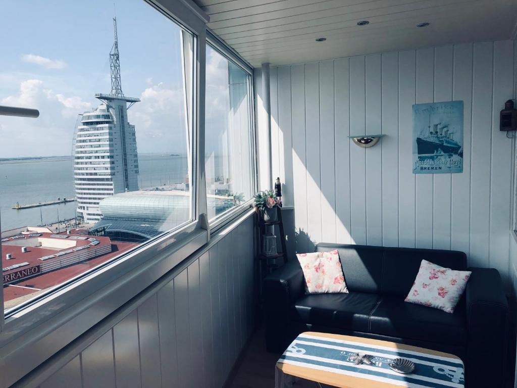 Appartement Apartment Meerblick Columbusstr. Columbus-center, Obere Burger 18, 16. Etage, 27568 Bremerhaven