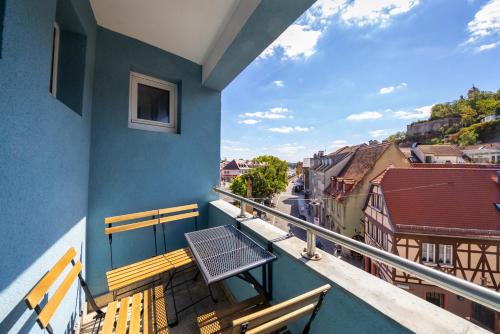 Appartement Apartment mit Balkon und Festungsblick 10 Zeller Straße Wurtzbourg