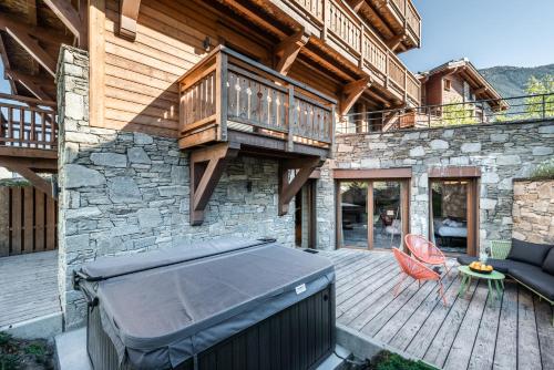 Appartement Apartment Padouk Moriond Courchevel - by EMERALD STAY 672 Rue de l'Aiguille du Fruit Courchevel