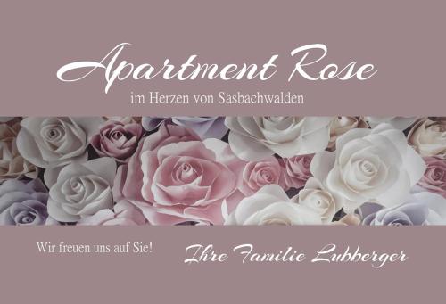 Appartement Apartment Rose Sasbachwalden 3 Brandbach Untergeschoss Sasbachwalden