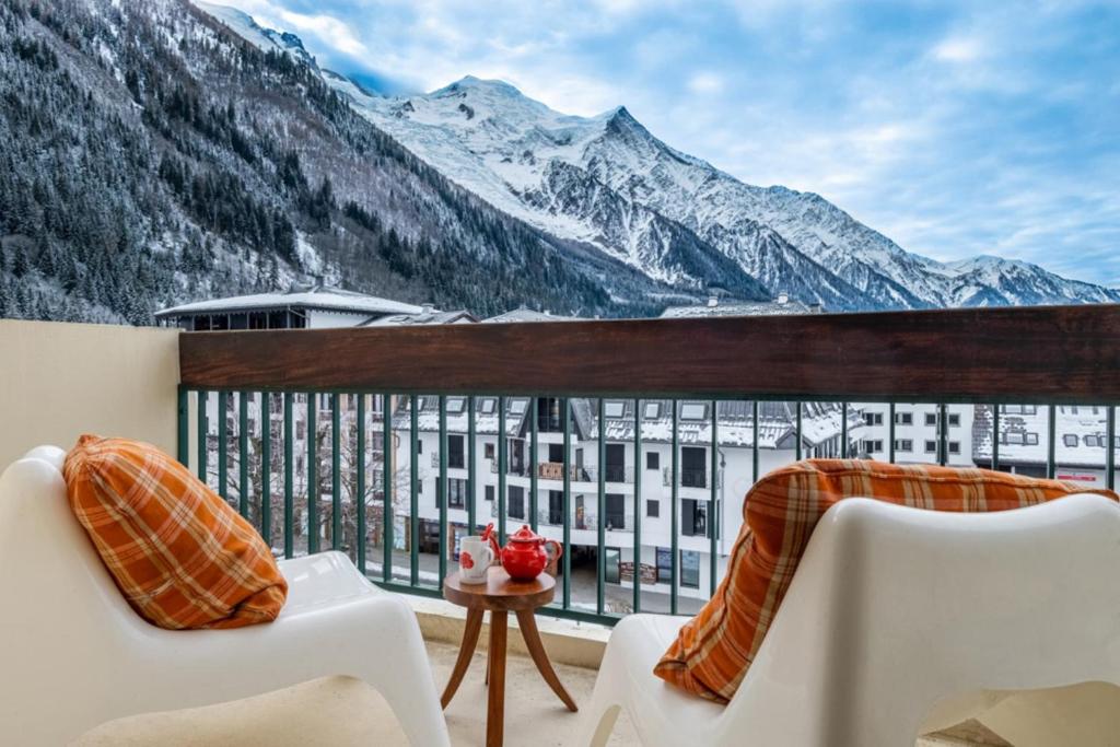Appartement Apartment With Balcony And Mountain View 235 Avenue de l'Aiguille du Midi, 74400 Chamonix-Mont-Blanc