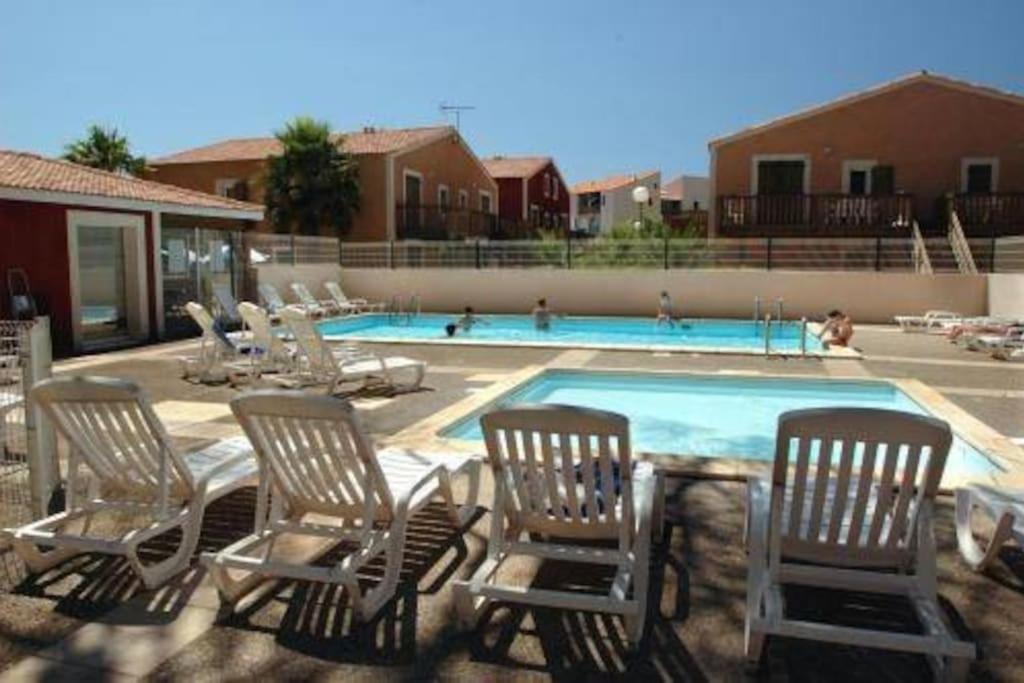 Appartement APPART 34 m2 - 300m de la plage - 4 pers - piscine - parking privé Rue des Thons (Plage), 11100 Narbonne-Plage