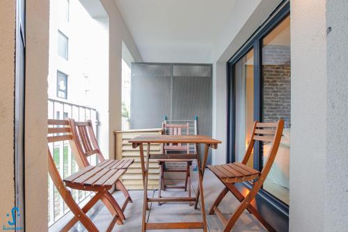 Appartement Appart avec Parking Climatisation Loggia à la Cité du Vin 32 Sente des Mariniers Bordeaux