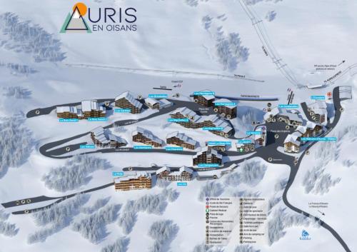 Appart avec VUE, proche PISTES domaine ALPE d'HUEZ Auris france