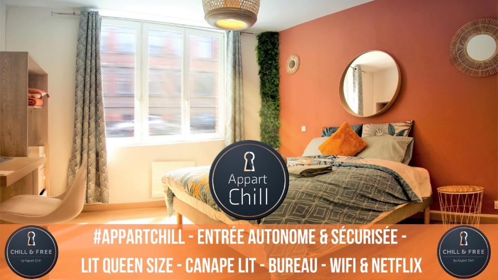 Appartement Appart Chill & Free - Proche Centre Valenciennes - Parking Gratuit 40 Avenue Villars, 59300 Valenciennes