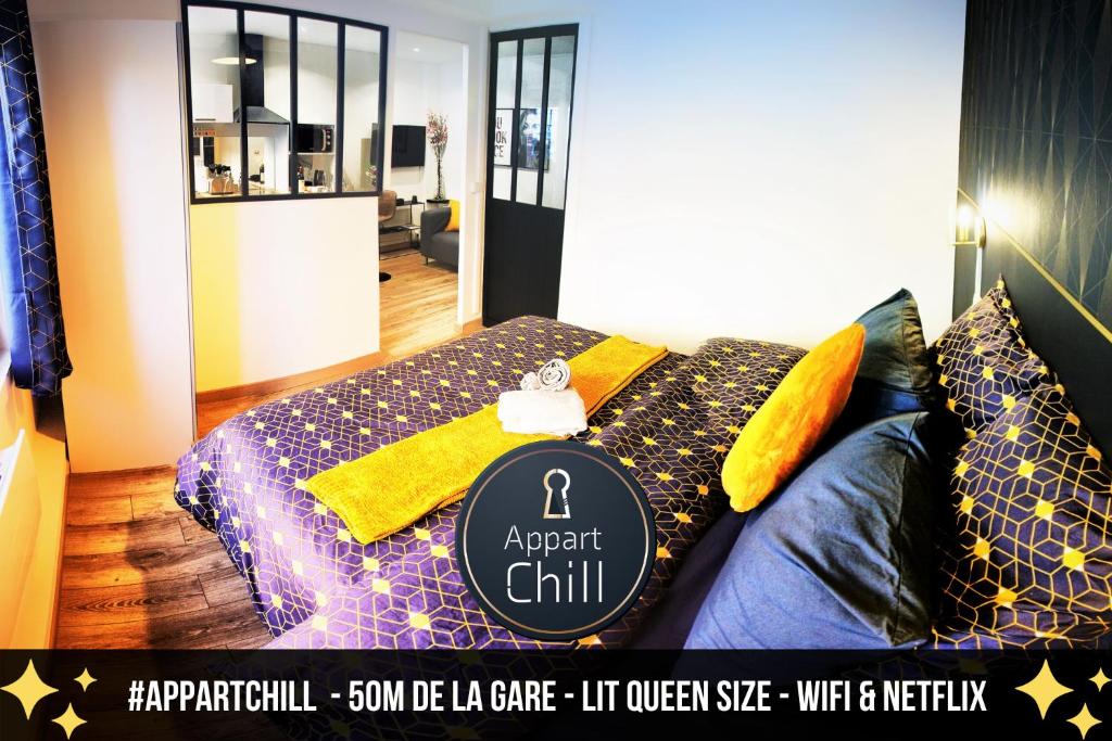 Appartement Appart Chill & Work - 50m Gare de Valenciennes Appart 2 21 Rue Tholozé, 59300 Valenciennes