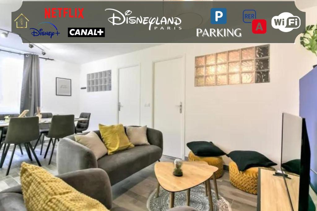 Appartement Appart Disney T3 Sweet place 39B Avenue Thibaud de Champagne, 77144 Montévrain