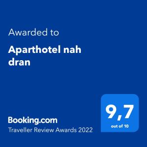 Aparthotel nah dran