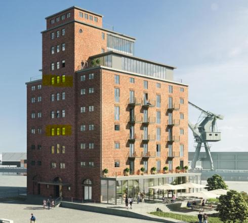Appart'hôtel Appartment Ferienwohnung mit großer Terrasse Ohlerich Speicher Wismar Stockholmer Str. 20 1.Etage mit großer Terrasse 23996 Wismar
