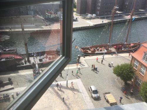 Appartment im Ohlerich Speicher in Wismar mit Stadt -und Meerblick