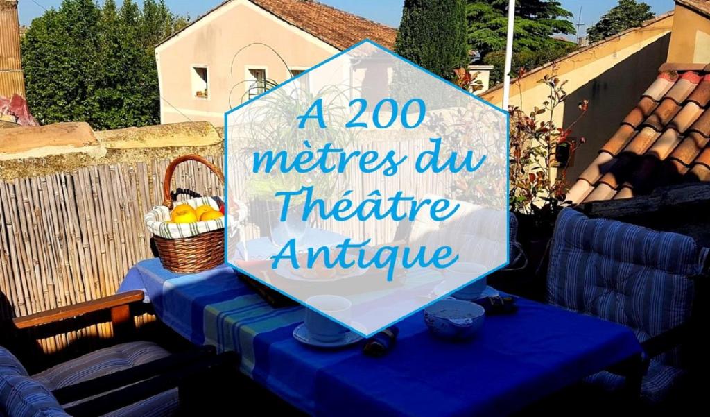 Gîte Urbain du Théâtre Antique Maison de ville et Terrasse 4 Traverse De Tourre, 84100 Orange