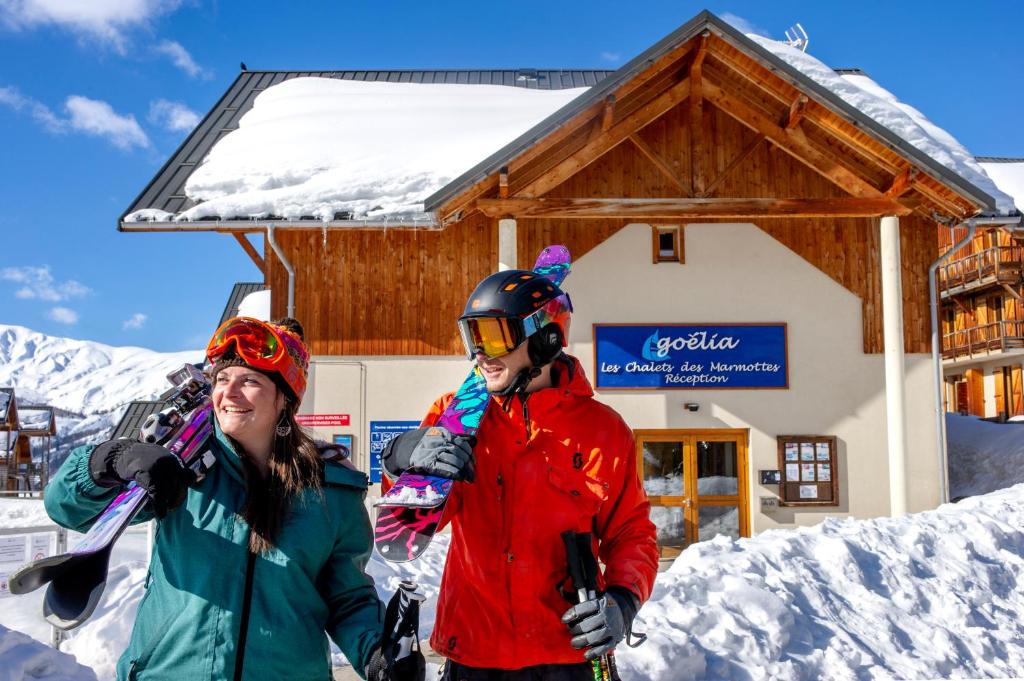 Appart'hôtel Goélia - Les Chalets des Marmottes La Chal 73530 Saint-Jean-dʼArves