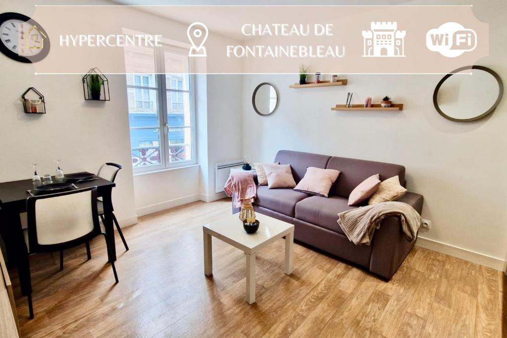 Appartement Appart'Hôtel - Le Sweet Cosy 24 Rue de France, 77300 Fontainebleau