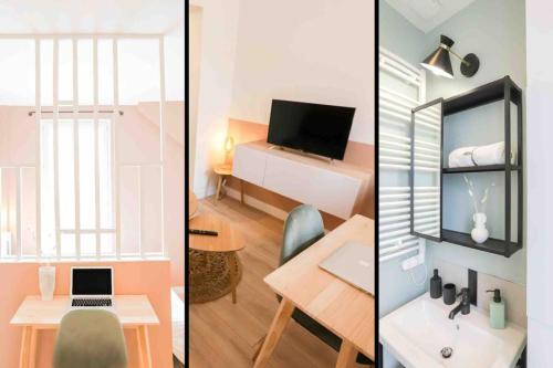 Appart' Hôtel Pink Cosy 5min RER Proche Paris Aubervilliers france