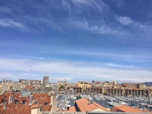 Suite privée du balcon du vieux port Marseille