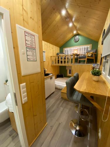 Tiny House Ahse im PIER9 Tiny House Hotel