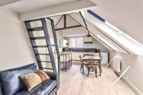 Appartement Appart LE VINTAGE Proche mer en baie de Somme 1 Place Courbet Cayeux-sur-Mer