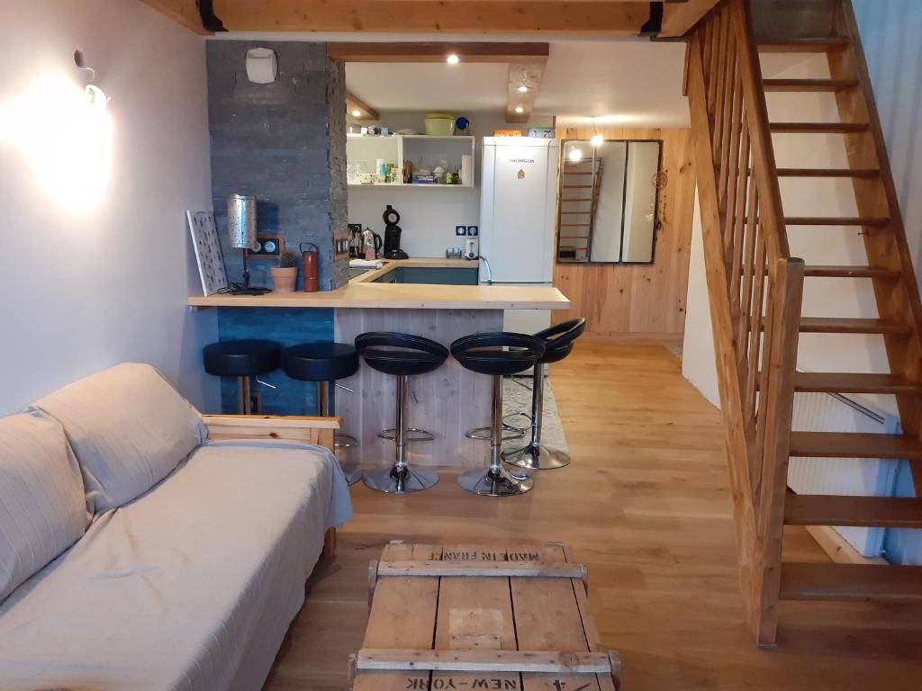 Appartement Appart vue montagne, proche piste Huez Le Maona Village, 38750 Huez