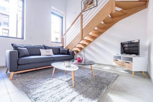 002 - Appartement Duplex Moderne - Jeanne d Arc, Toulouse