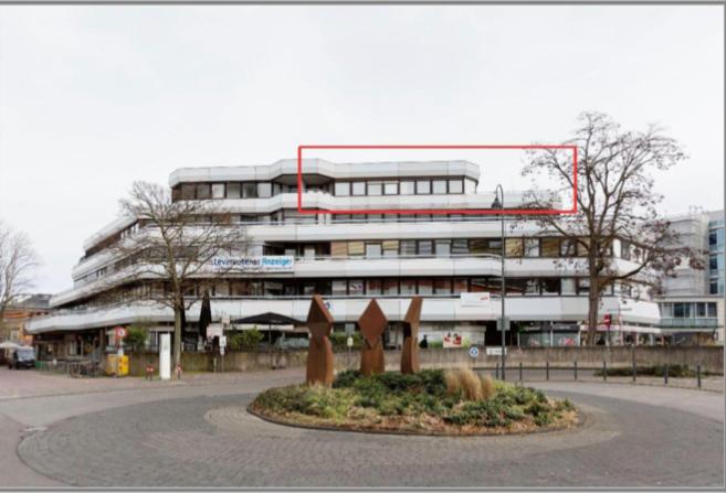 1 Person - Single - Appartement -Zentral gelegen in Leverkusen Wiesdorf - Friedrich Ebert Platz 5a , 4te Etage mit Aufzug-und mit Balkon 5A Friedrich-Ebert-Platz, 51373 Leverkusen