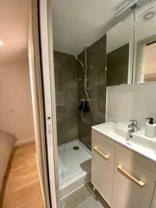 14m renovated with mezzanine in Antibes