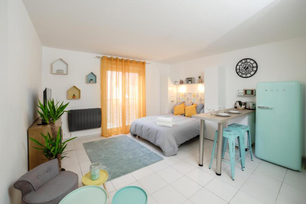 #17 Sixties du Port AC 10mins walk to old town & Port 39 Rue Smolett, 06300 Nice