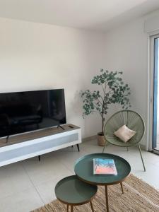 18m2 de terrasse, T3 de 70m2, Clim et Parking