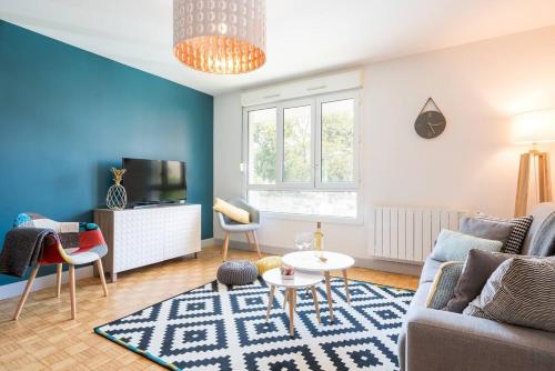 19Sisley - Calme & Cosy - 3CH 8P Metro Parking x2