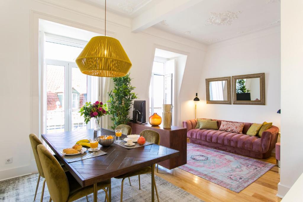 2 beautiful suites upscale flat embracing Tejo! Rua do Jasmim, 12 3º esq, 1200-229 Lisbonne