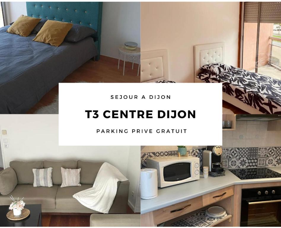 Appartement Appartement 2 chambres avec parking privé gratuit 56 Avenue du Drapeau, 21000 Dijon