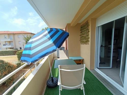 Appartement 2 chambres dans résidence avec piscine Perpignan france