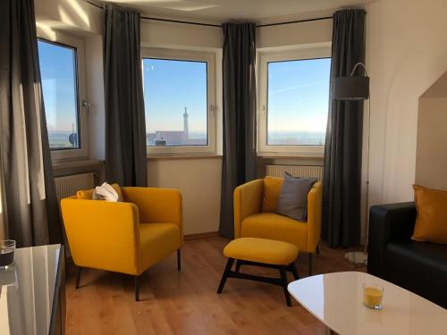 2 Ferienwohnungen mit Balkon für 6 Personen