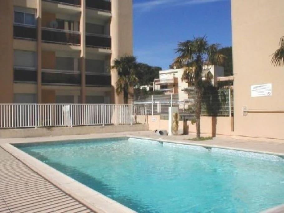 Appartement Appartement 2 pièces climatisé, 300m plages, piscine La Palmeraie A2 N°33, 83240 Cavalaire-sur-Mer