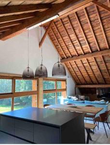 2 story 5 bed chalet style apartment