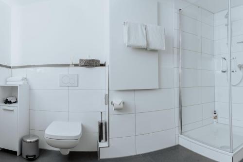 2-Zimmer City Apartment 57m² mit King Size Bett und Küche