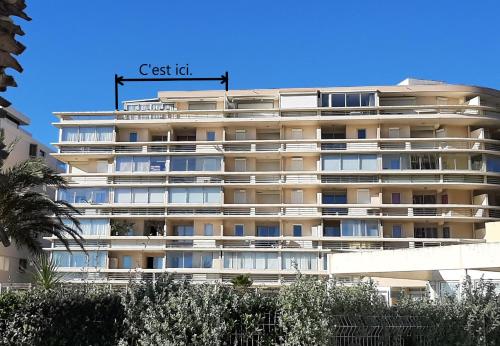20 m2 de terrasse face à la mer à Canet en Roussillon