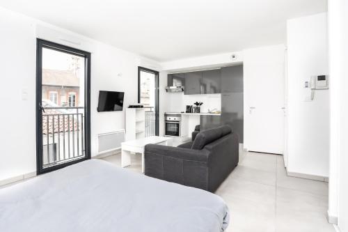 204 - Appartement Moderne et Lumineux - Jeanne d'Arc, Toulouse