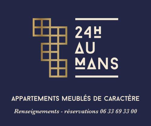 24h au Mans - Appartement de charme dans le Vieux Mans