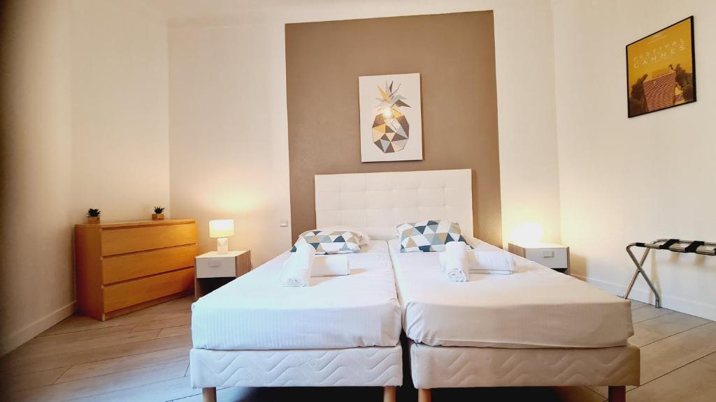 2P climatisé pour 4 personnes proche Croisette (MAN) 21 Rue du Maréchal Joffre, 06400 Cannes