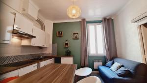 2P climatisé pour 4 personnes proche Croisette (MAN)
