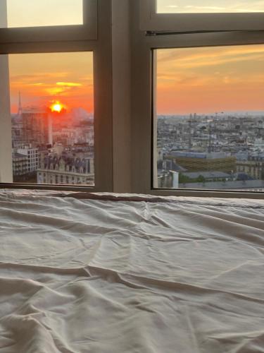3 bedrooms in heart of paris with a unique view of all paris Free wifi