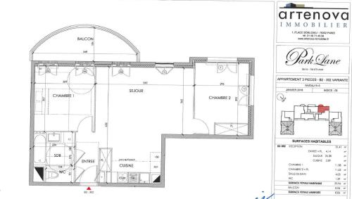3 room flat in ParkLane