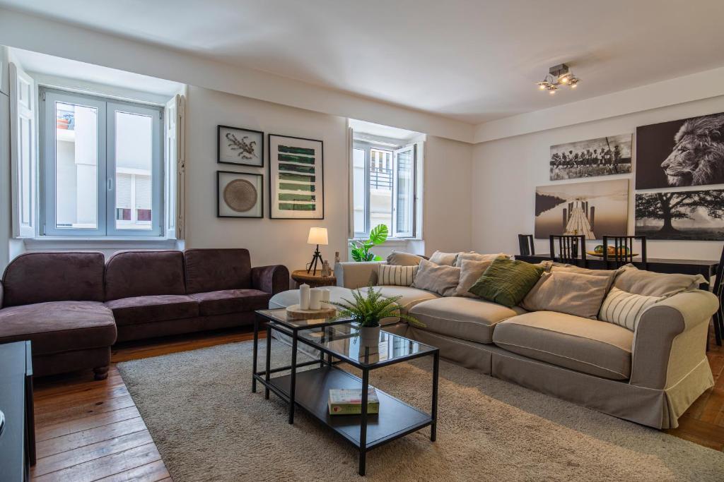 32 -Lovely 2 bedroom Apt in Principe Real 44 Rua do Arco a São Mamede 2 A, 1250-120 Lisbonne