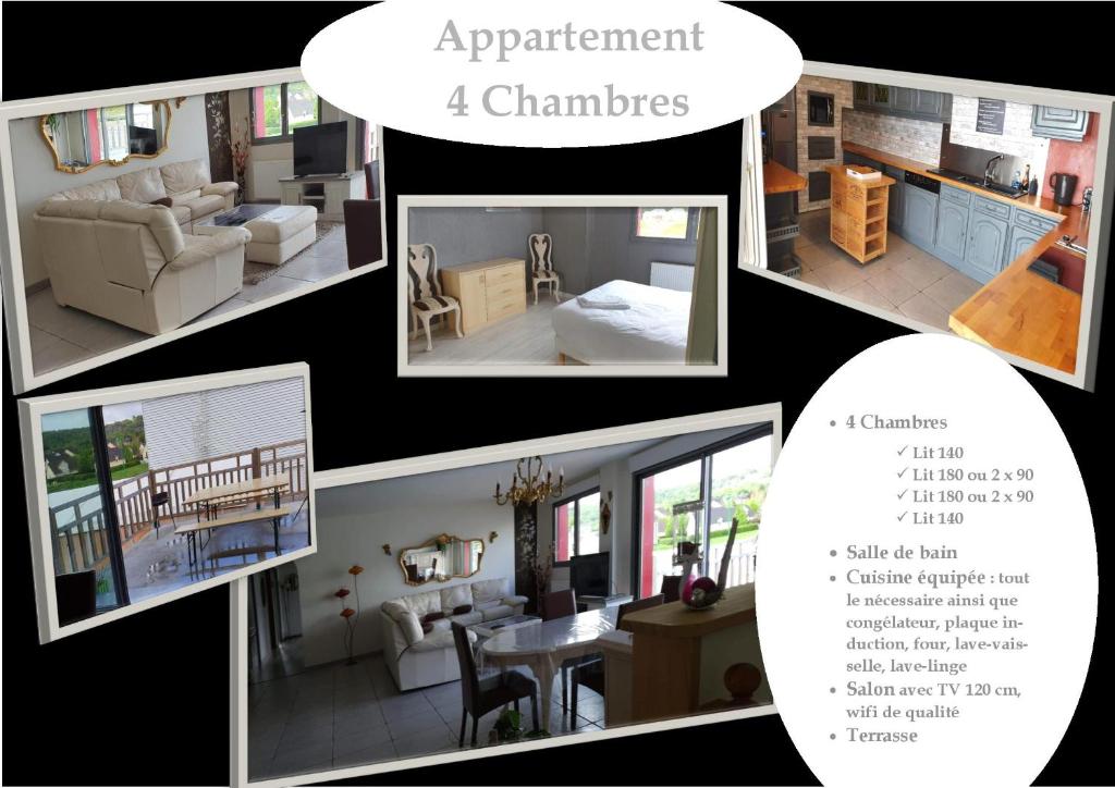 Appartement Appartement 4 chambres Sur la Cave 5 Route de Beauraing, 08600 Givet