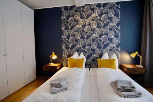 4-Room Luxury Apartment - close to Central Station, free parking, kitchen