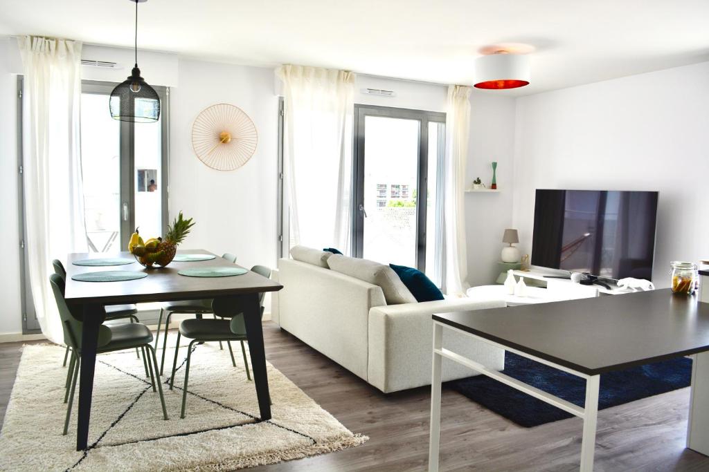 Appartement 5-Min Paris, Lovely Eco Brand-New Sun-Bathed Apt ! 5 Rue Chapon 93300 Aubervilliers