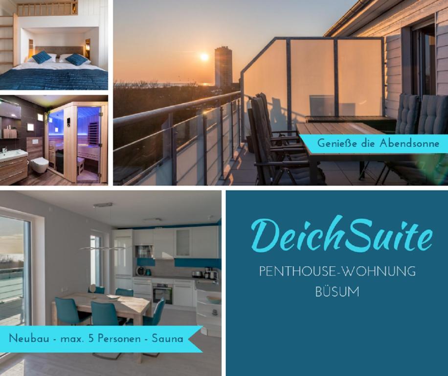 Appartement 5 Sterne Penthouse DeichSuite Möwenweg 3,  Penthouse 4.2 25761 Büsum