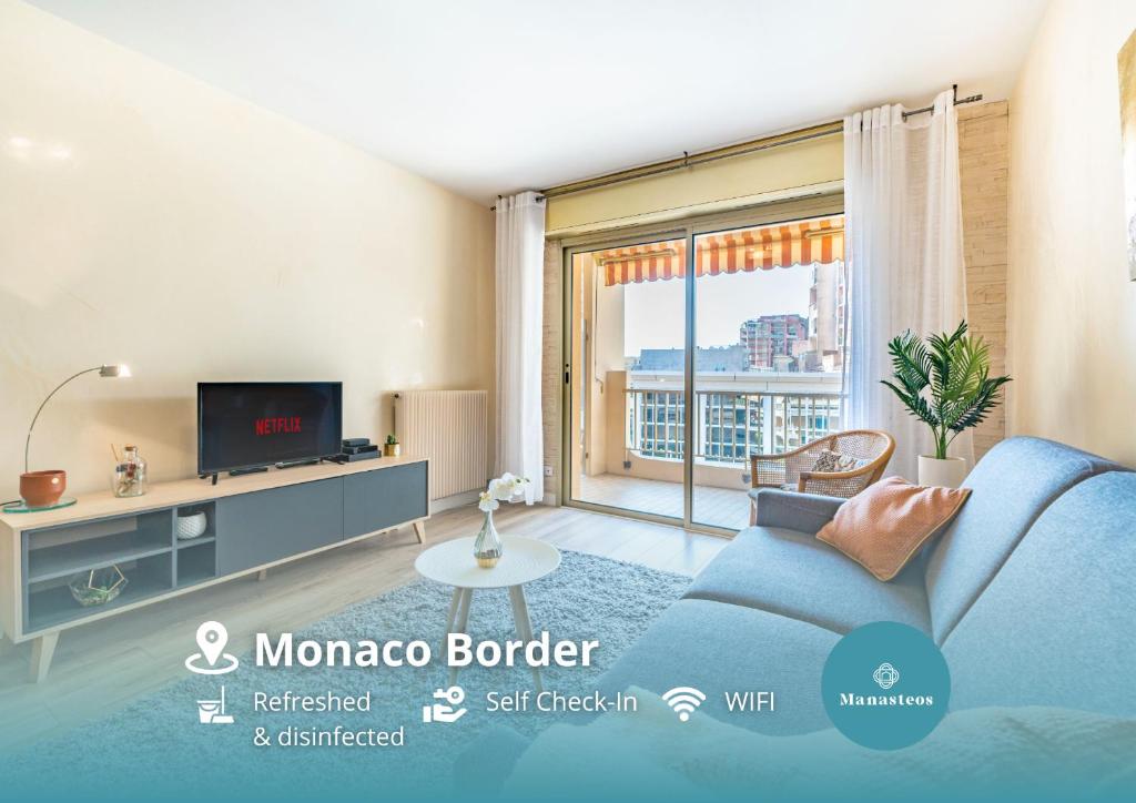 Appartement 50m from Monaco, Grimaldi Forum, Larvotto Beach Bâtiment B, 4ème étage 2 Chemin de la Noix 06240 Beausoleil